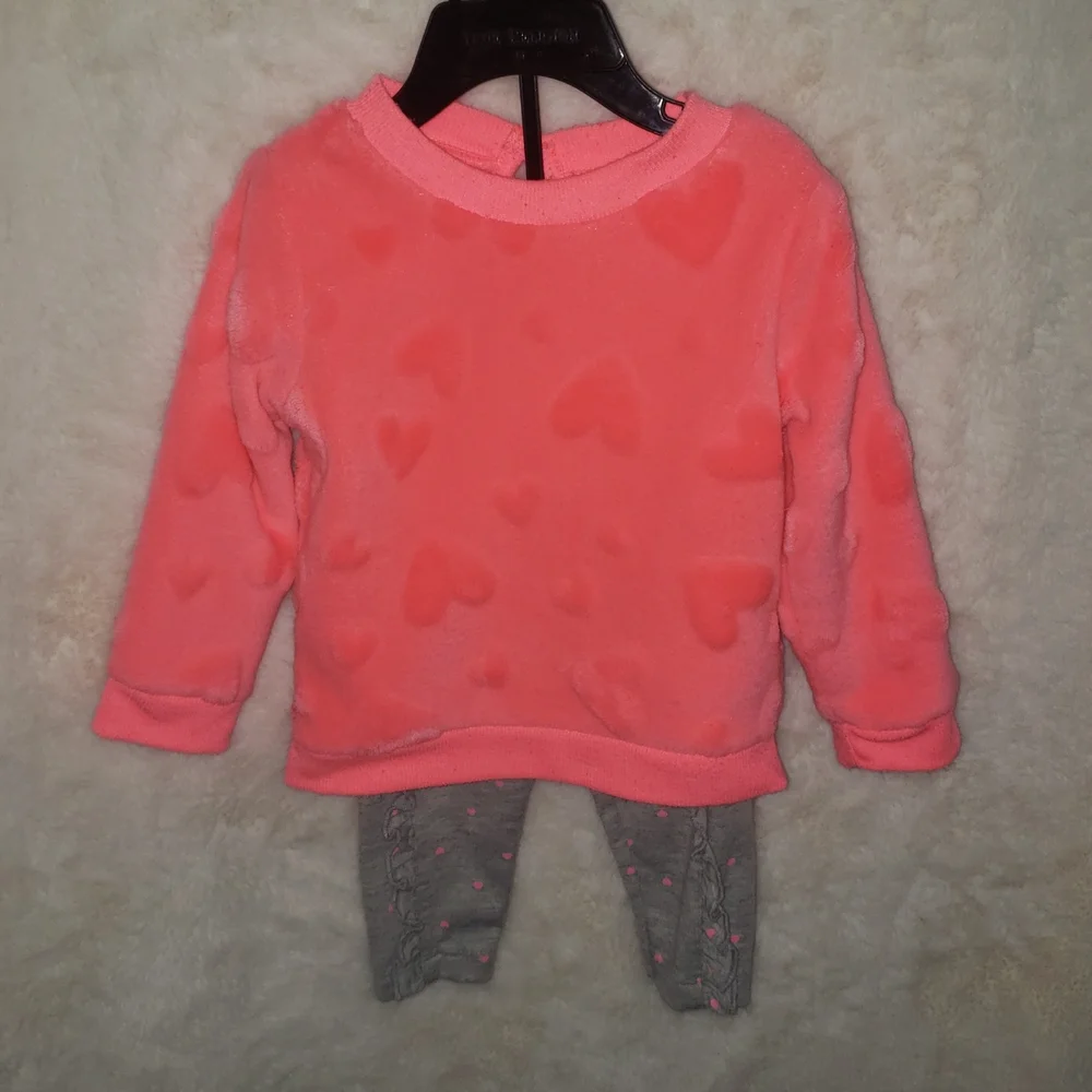 Girls Clothing 2pc Sweater & Stretch pants Set size 12 months - Picture 2 of 7